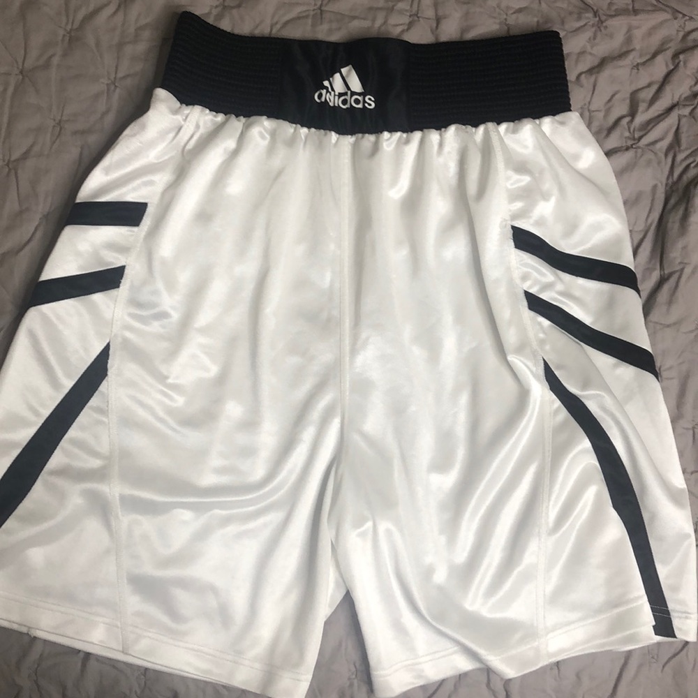 Adidas White Shorts